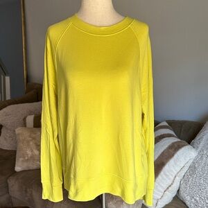 a new day Bright Yellow Women's Crew Neck Sweater